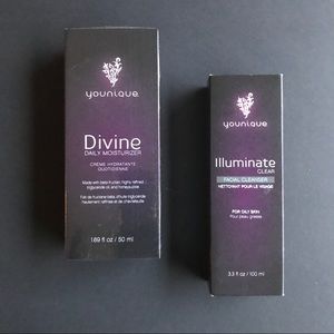 NIB Younique Cleanser and Moisturizer Set